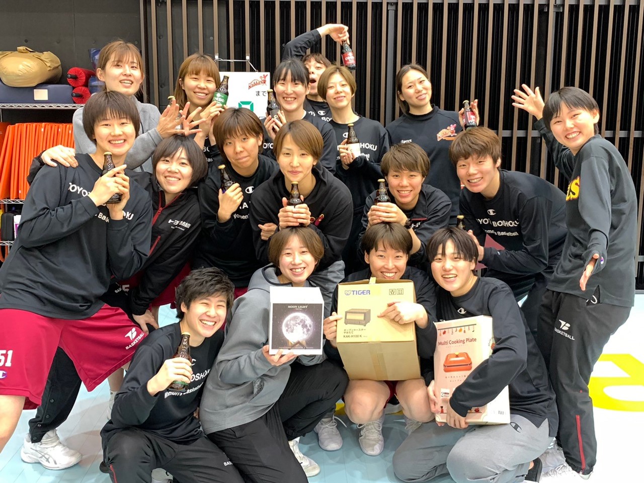 選手・スタッフの誕生日をお祝いしました！